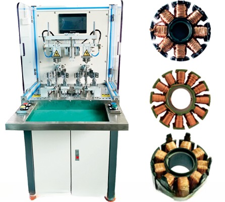 High Precision CNC Motor Stator Coil Winding Machine with 0.5-0.7 Mpa Source Pressure