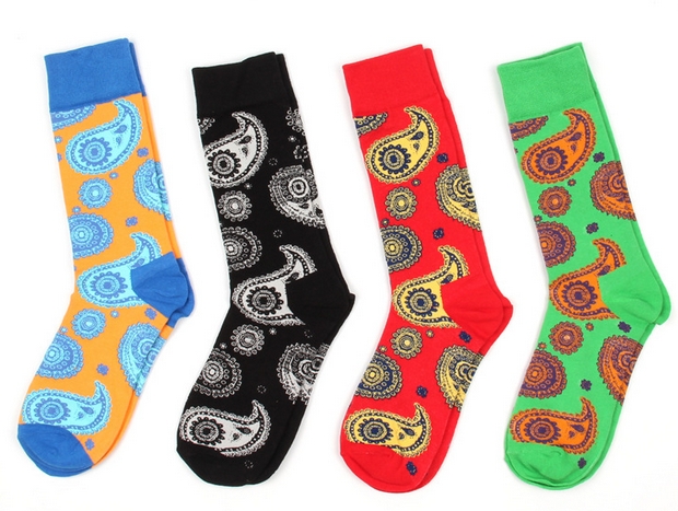 Happy Socks Korean Fashion Sock calico print sock