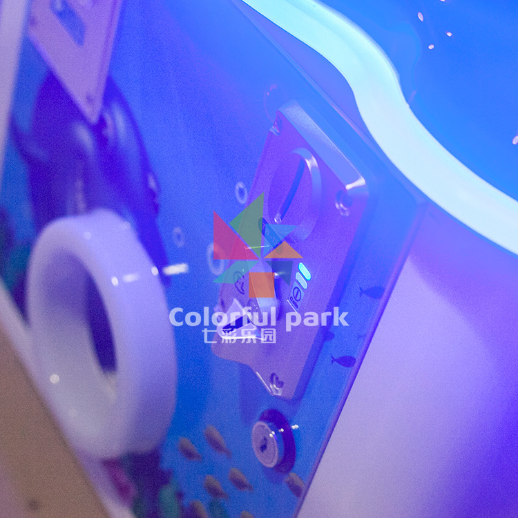Luxury Fish Table Ticket Redemption Machine Coin Operated Bilingual Version