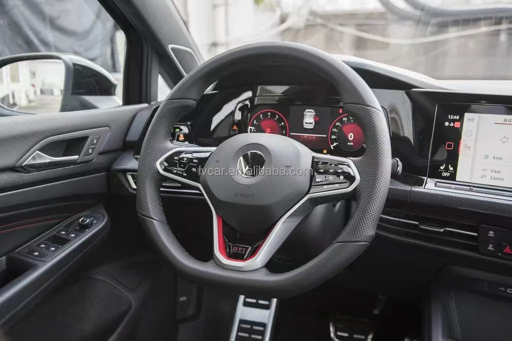 Efficiency and Power Combined 2023 Volkswagen Golf GTI with Maximum Torque 350 Nm