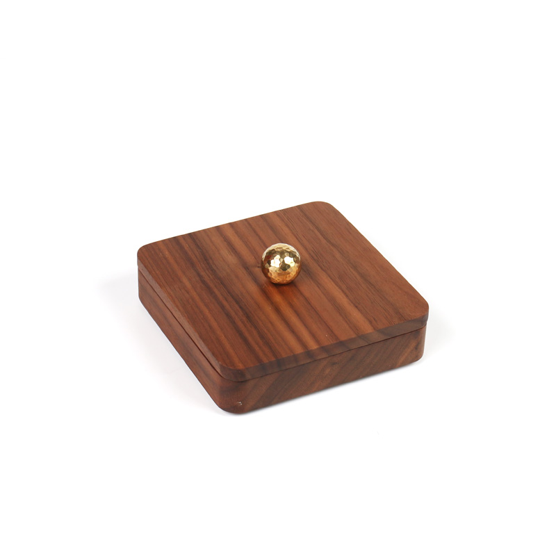 Wooden Multi-Compartment Jewelry Box Elegant Storage Solution for Rings Necklaces Earrings and More.