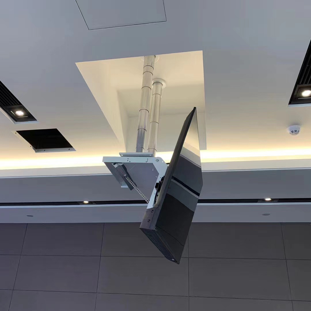 Electric Motion TV Flipper Tv Hanger Support Wall Mounts 45KG