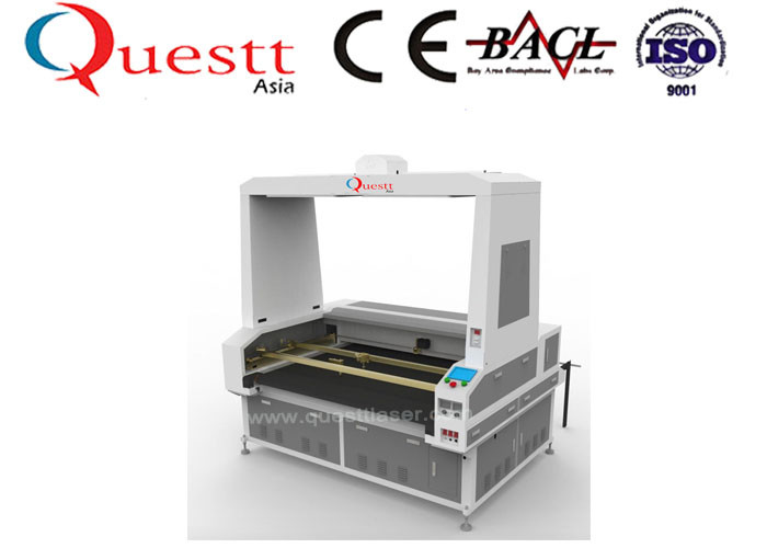 High Efficiency CO2 Laser Engraving And Cutting Machine Double Head With Vision Camera