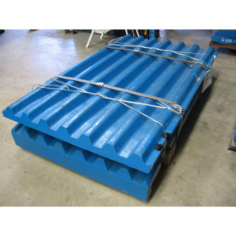 jaw crusher spare parts high manganese steel casting jaw plate Liner Mn18Cr2 Mn13Cr2