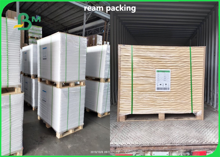 120gsm Double sides Coated White brochure Paper C2S printing paper