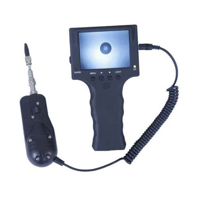 FTTH Portable Fiber Optic Inspection Microscope 3.5" TFT-LCD Video 180mm x 98mm Size