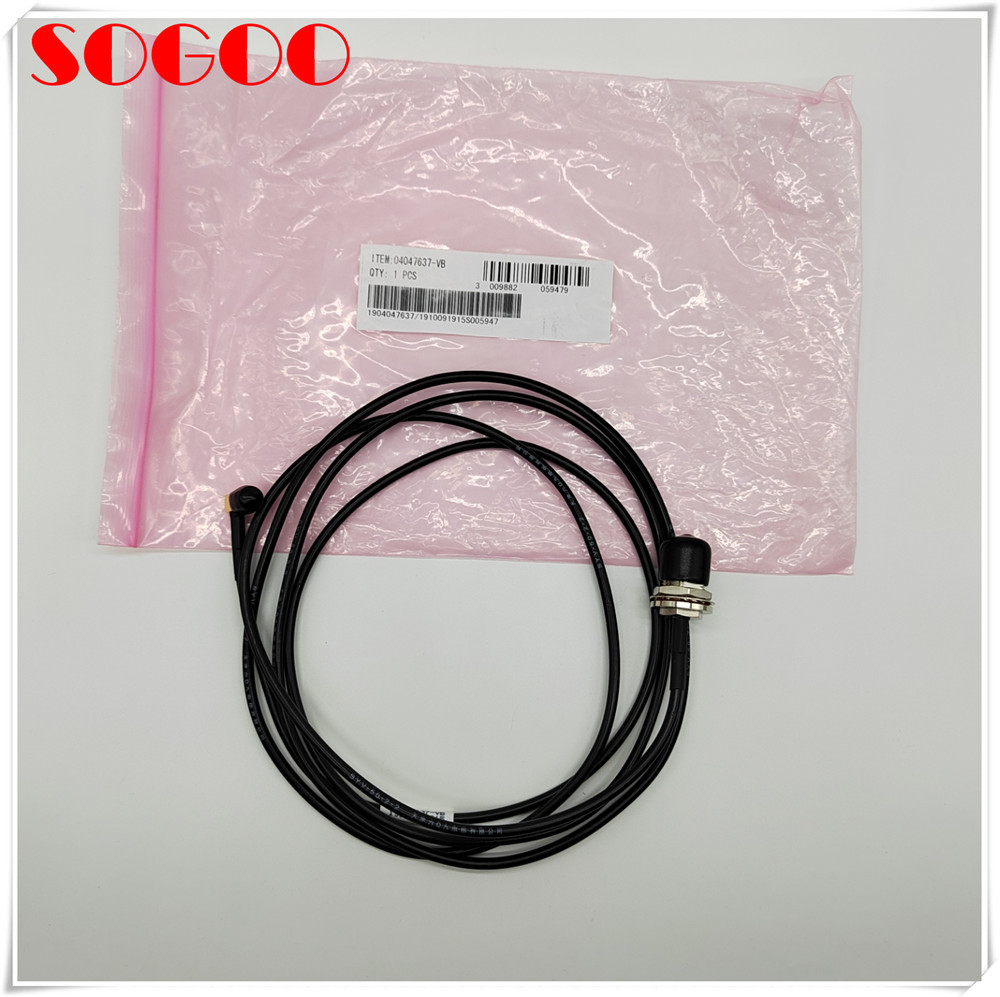 Huawei original 04047637VB LMR195 jumper, 90 degree SMA male to N Female bulkhead connector