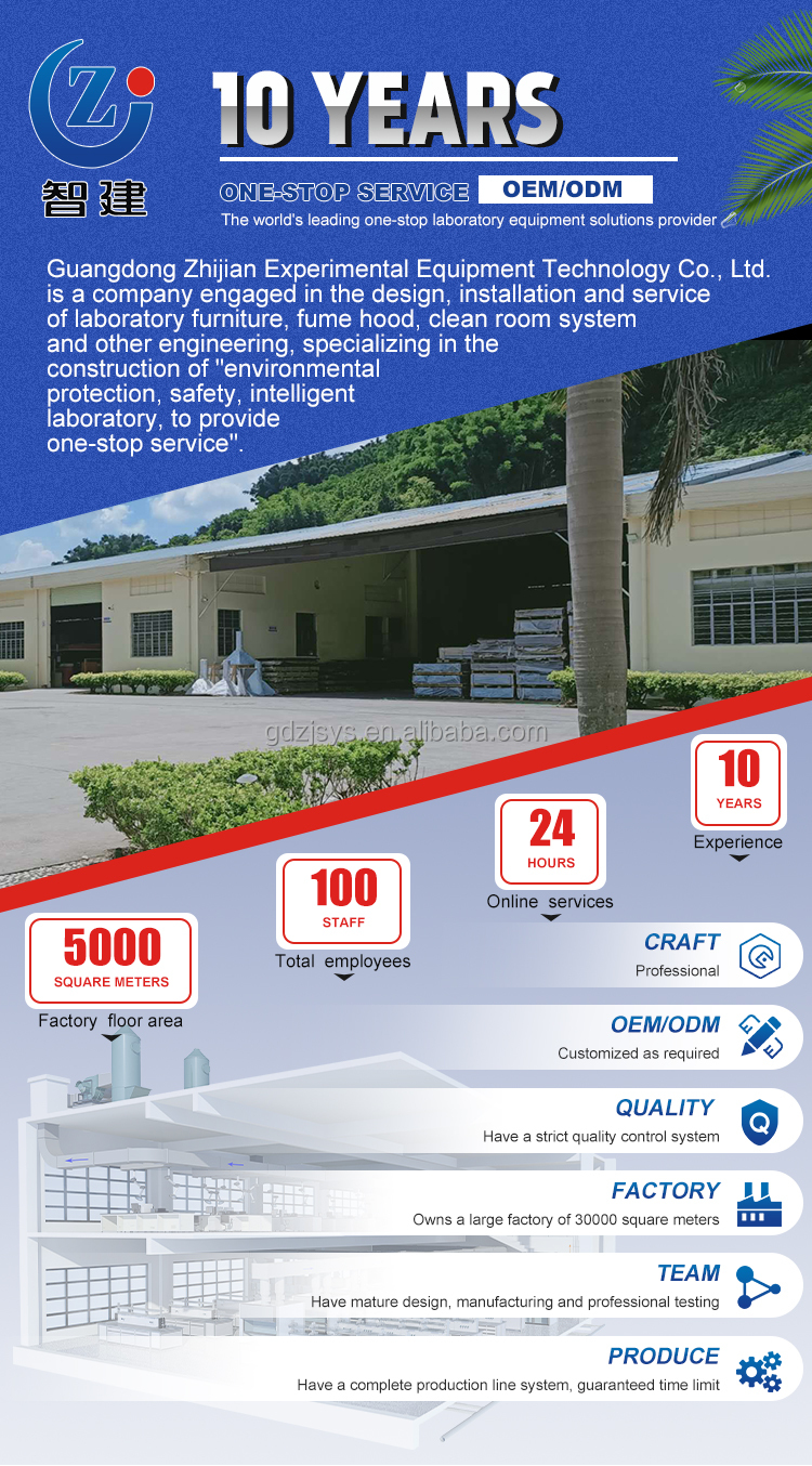 Experiment Function Chemistry Lab Furniture Powder Coating 1200*600*780mm