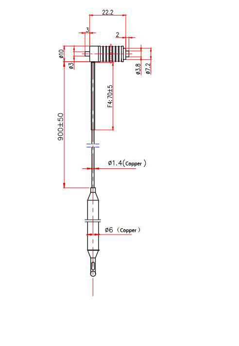 Sinopts Bellows Temperature Sensor Thermostatic Gas Control Valve