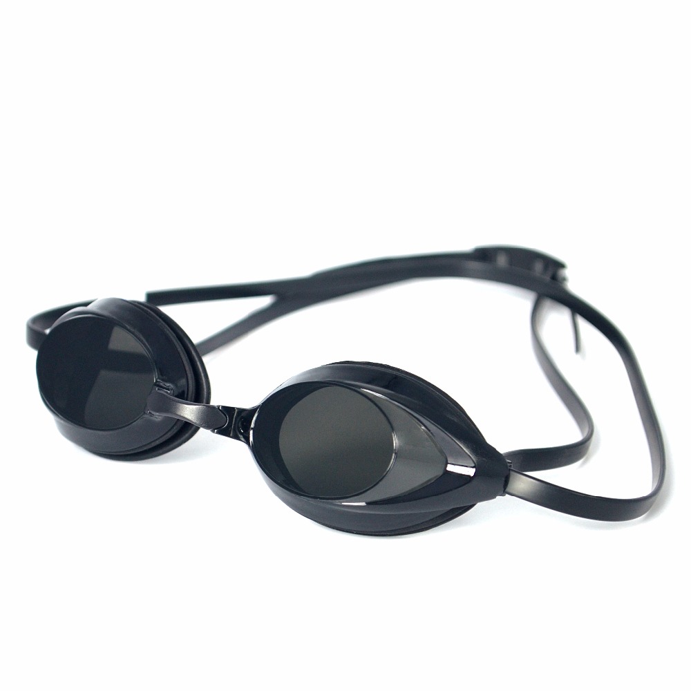 Adult Waterproof Triathlon Swim Goggles With Mirrored PC Lens