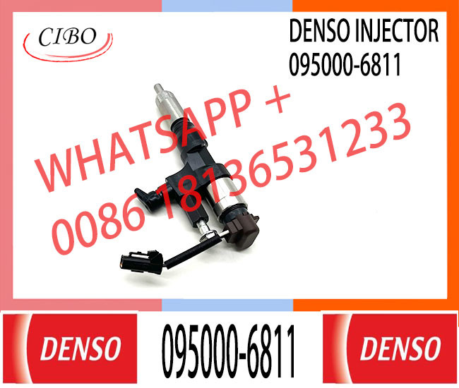 diesel common rail injector 095000-6602 095000-6753 095000-6811 for H-INO J08C J08E 500 Series 23670-E0040 23670-E0030