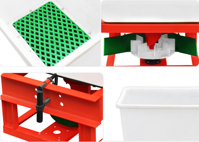Motor Power 150W 12V Fertilizer Spreader Machine With Screen Mesh