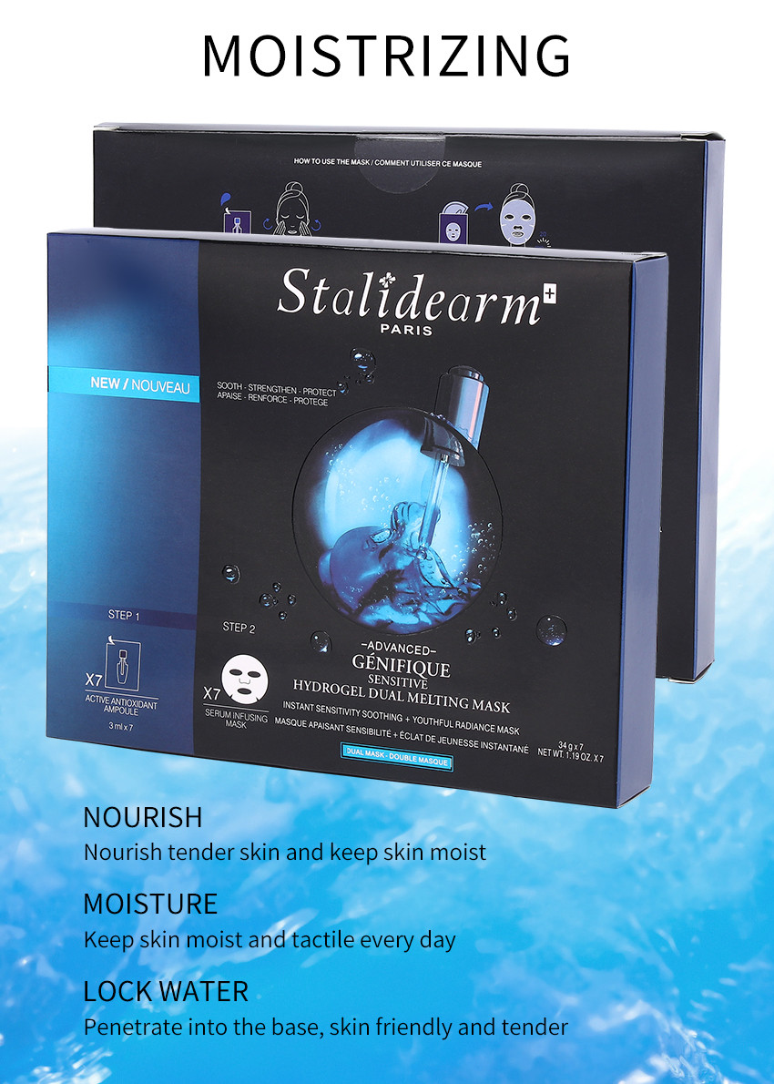 Woman Face Treatment Professional Makeup And Soft Smooth Skin High Resolution Box 7pcs Moisturiizing