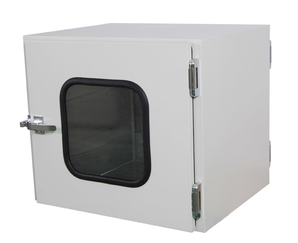 Mechanical Cleanroom Interlock Pass Box Dust Free With Interphone UV Light