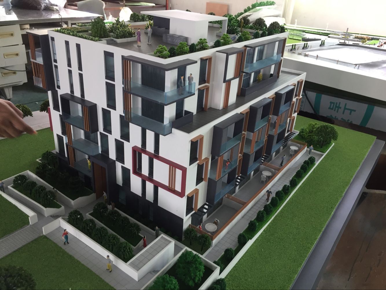 Real estate model for makerting and selling , scale architecture model