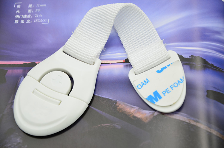 20*5CM ABS Fabric Baby Cabinet Safety Locks For Refrigerator