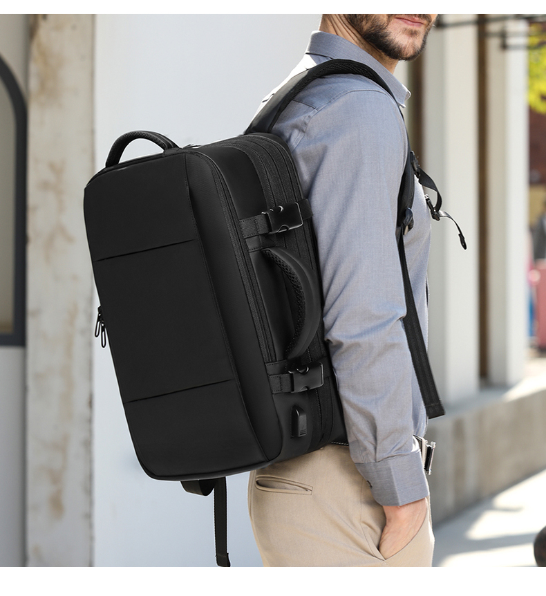 Multifunction Backpack For custom logo Travelling Bagpack USB Charging Mens Business Back Packs Laptop Travel Backpack Bag