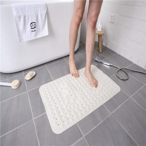Buy cheap White Waterproof PVC Cushioned Bathtub Mat Extra Long product