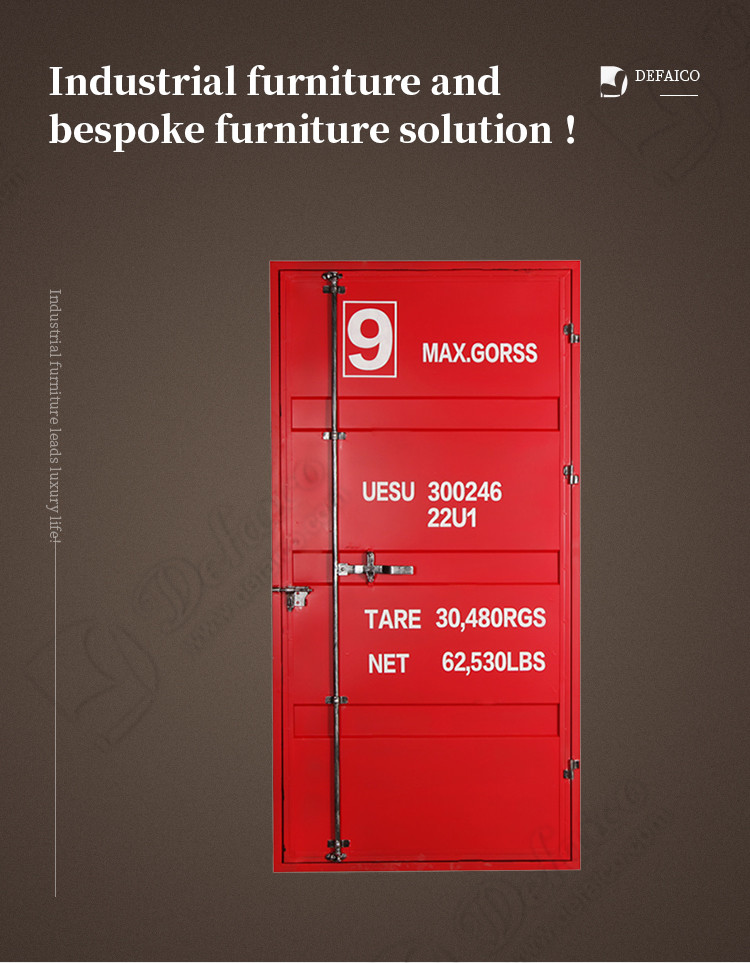 SGS Metal Industrial Cabinet Door For Restaurant / Bar / Coffee