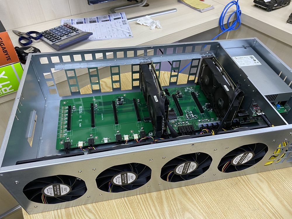 DVI Interface Blockchain Miner 128MB Antminer S19 XP 140th/S