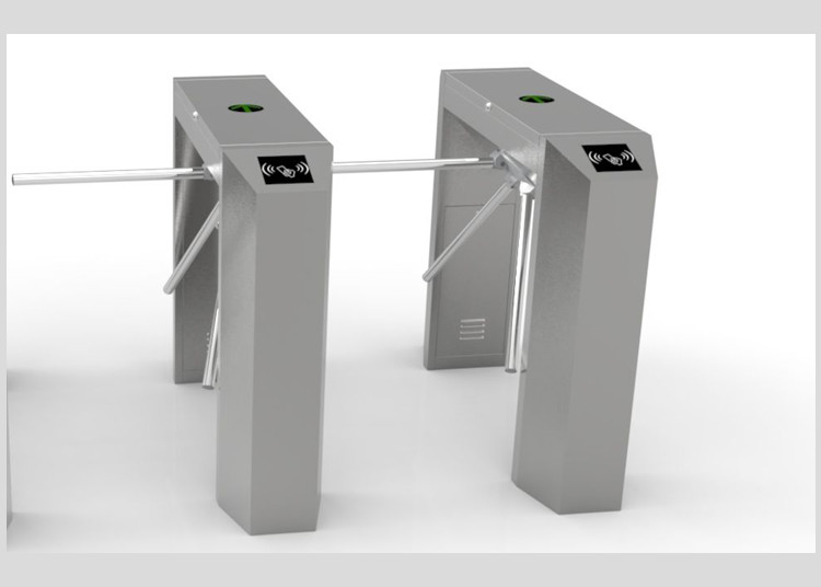 Biometric SUS304 Three Arms Counter Turnstile 50CM Arm