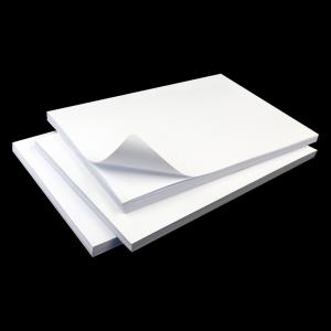 China Matte Siticker Paper Self Adhesive Label Paper A3 80g / Square Meter on sale