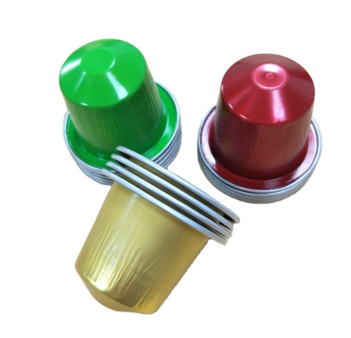 15g Aluminum Drinking Cups CMYK 4C Nespresso Coffee Cups