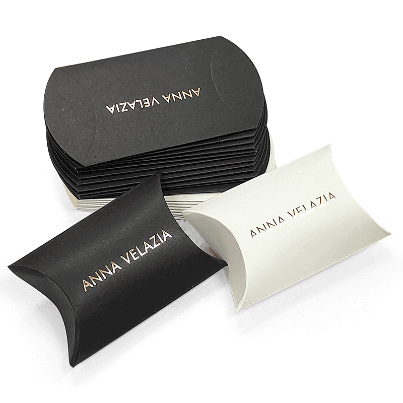 Elegant Paper Packaging Boxes OEM Manfacture For Customized Pillow Paper Box