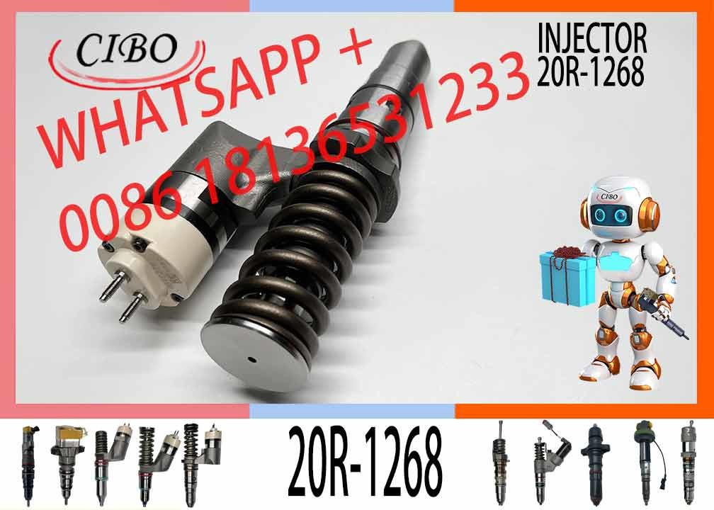 Common Rail Injector Fuel Injecto 20R-1267 20R-1268 20R-1269 392-0206 150-4453 For 3512B Excavator 3512C 3516B