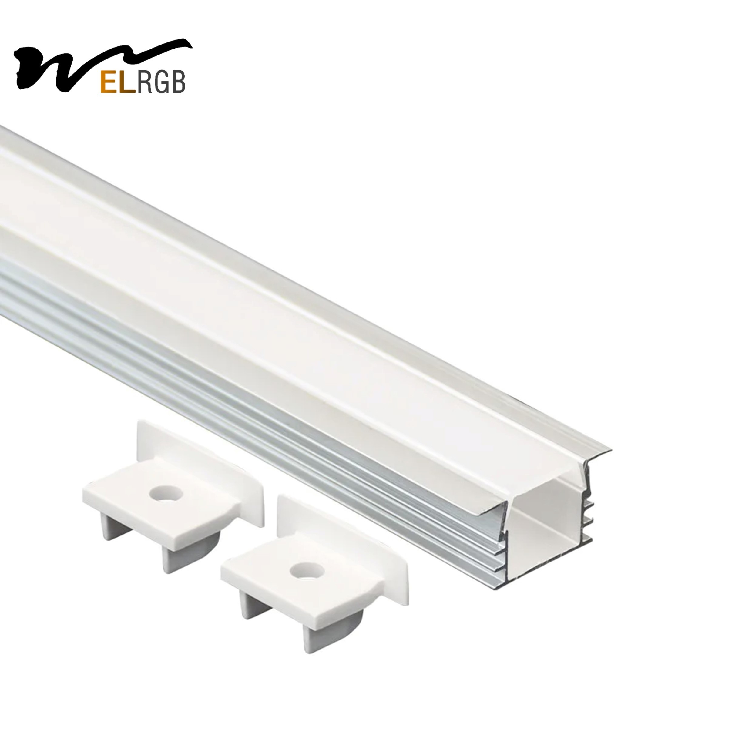 17x4mm Led Aluminum Channel Profile Curved Bendable Led Strip Light Profile