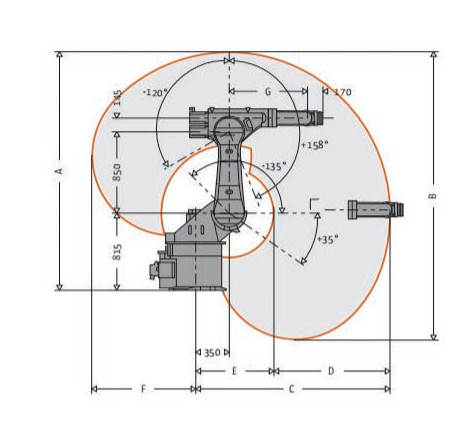 KR C4 Controller Industry Robot Arm KR60-3 Use For Floor Celling