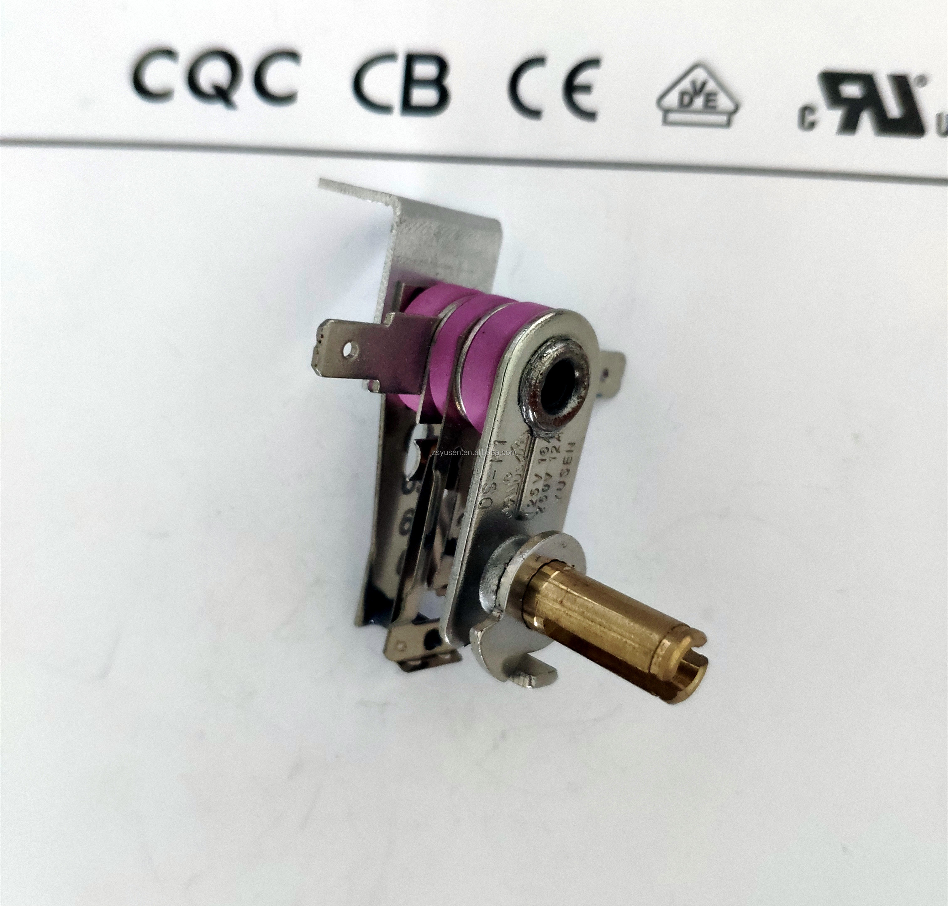 Electric Temperature Switch Bimetallic Heat Thermostat for Household Heating Control