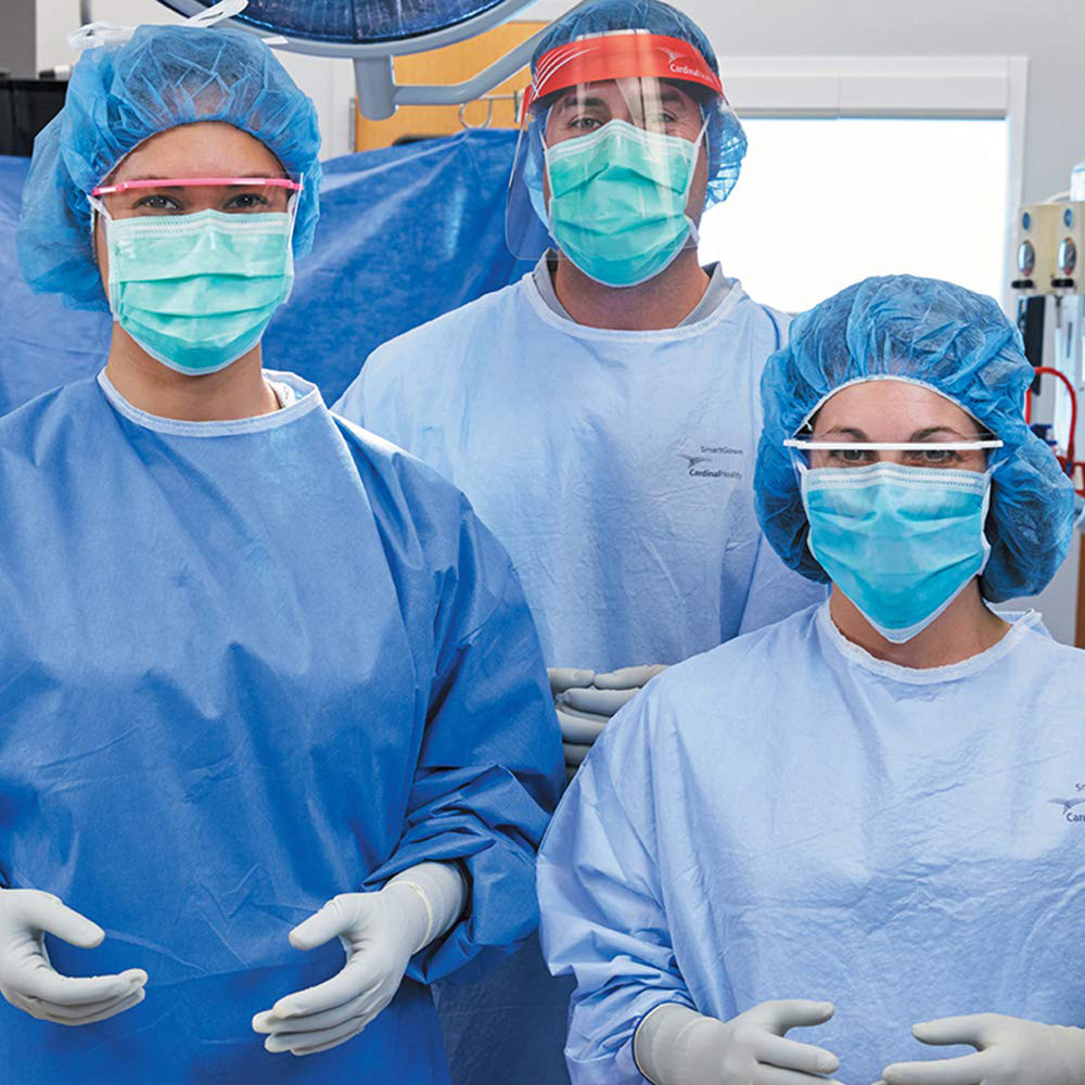 Non Woven Caps Hats Use In Operating Theater / Nonwoven Bouffant Cap For Doctor Or Nurse