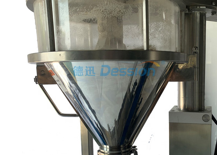 Walnut Lotus Root Starch Dry Spice Powder Filling Machine Semi Automatic