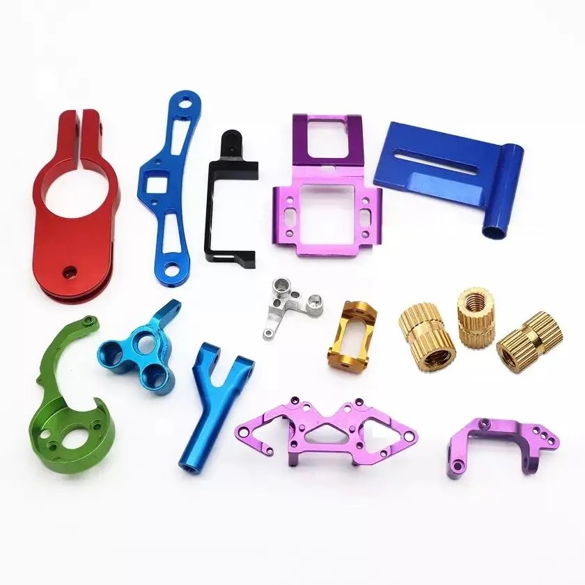 Stable CNC Turning Parts Components Colorful Anodized Customized