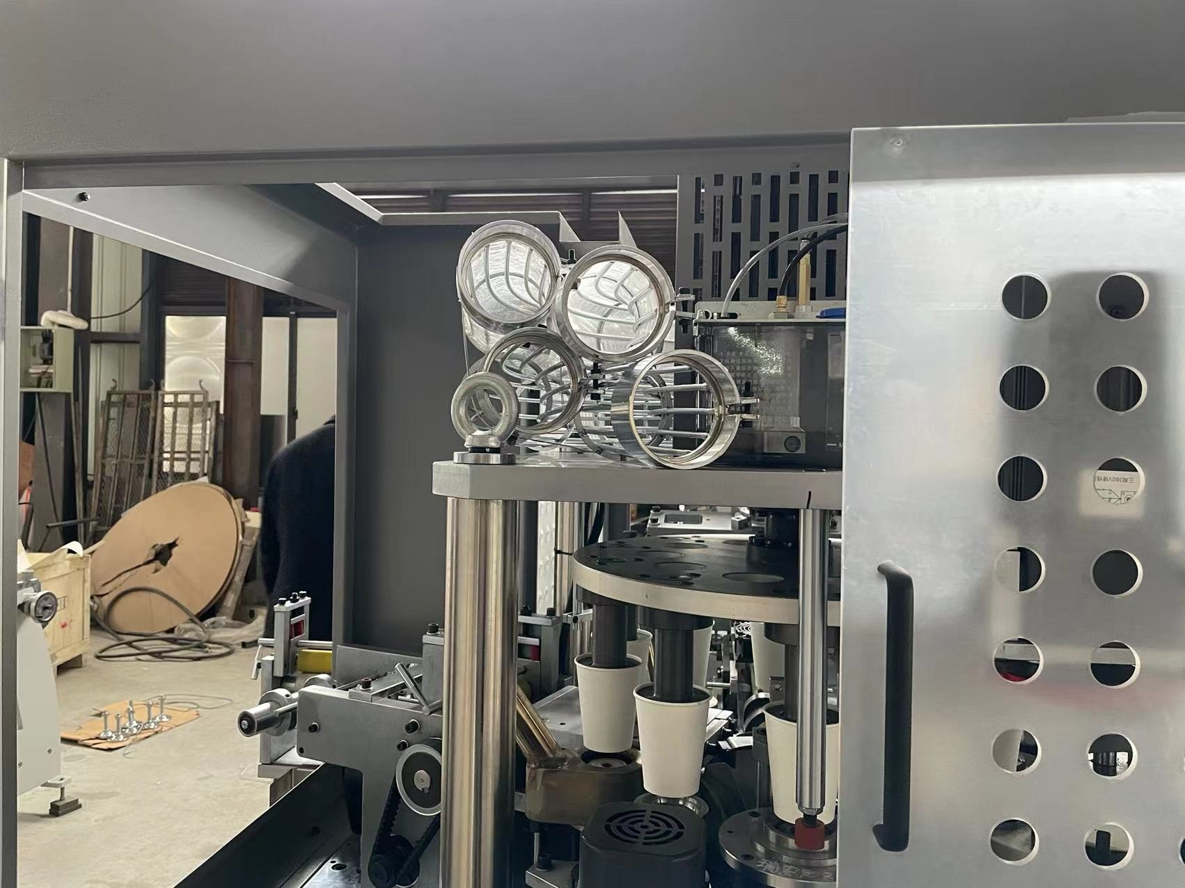 PF-OC100 Full Servo Motor High Speed Paper Cup Making Machines