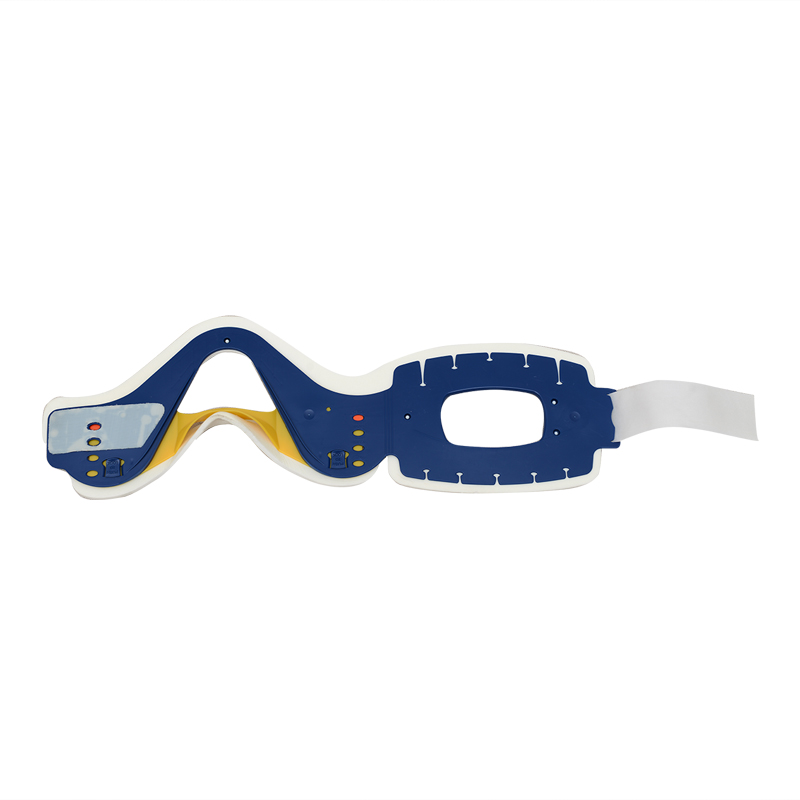Medical Neck Collar Cervical Traction Device Blue Yellow CE Certificate