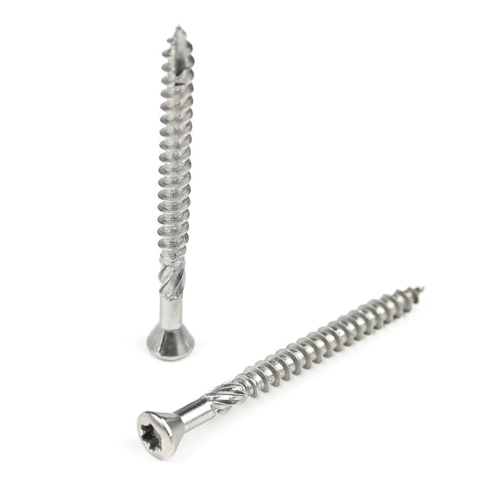 ZINC Finish Stainless Steel Countersunk Torx Head Deck Screw for Chipboard Efficiency