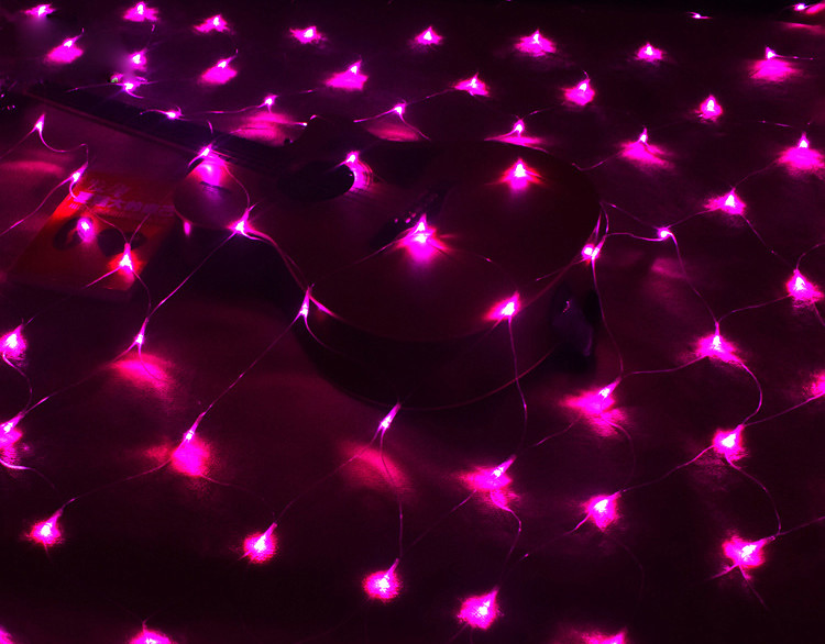 Christmas Net Mesh IP44 LED Fairy String Lights For Wedding Party Holiday