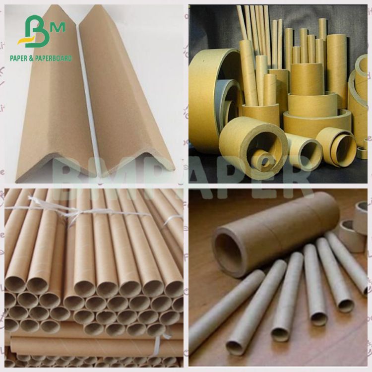 180gsm Printable Recycled Pulp Uncoated Brown Test Liner Paper