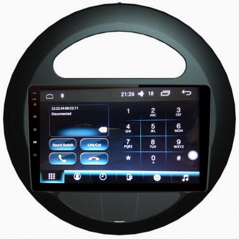 Ouchuangbo car radio head unit stereo for Geely Panda 2009-2016 with BT Gps navi android 6.0