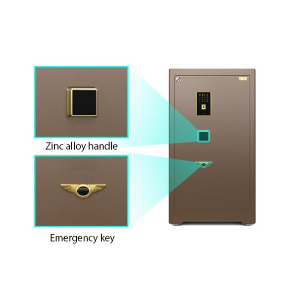 H1080mm Commercial Safe Box with 4 Open Ways for Money Jewelry Cash Document Valuables