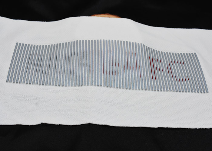 Custom 1mm Silicone Logo Heat Transfer Labels Printing For Clothing