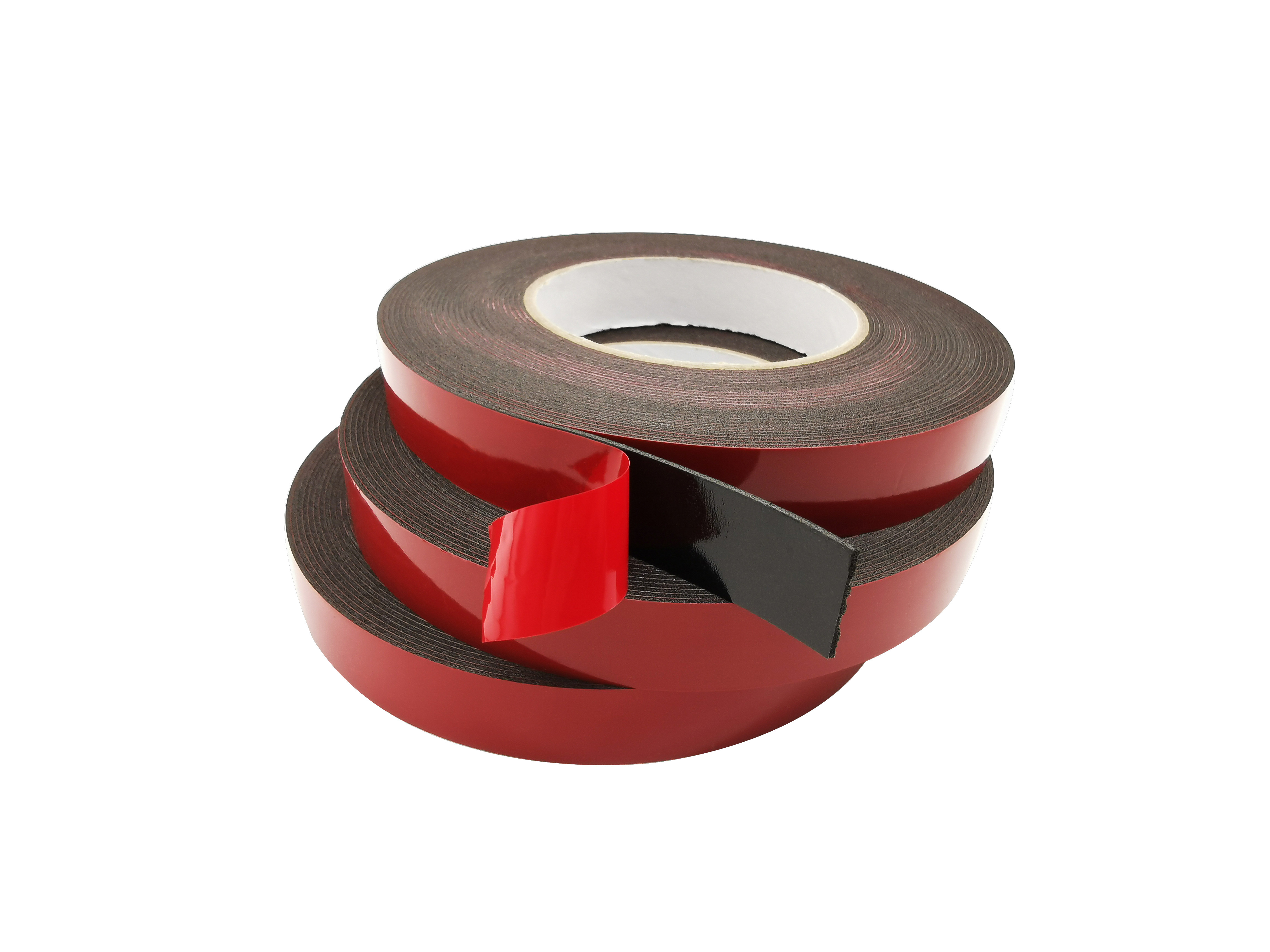 Automotive PE Foam Tape , Anti Water Red Double Sided Tape For Car Signage