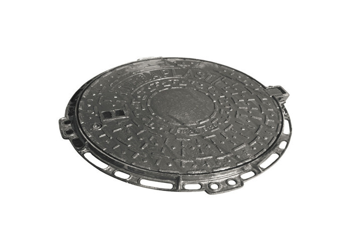 Cast Iron Single Seal Manhole Cover Anti Corrosion 650MM X 650MM Black