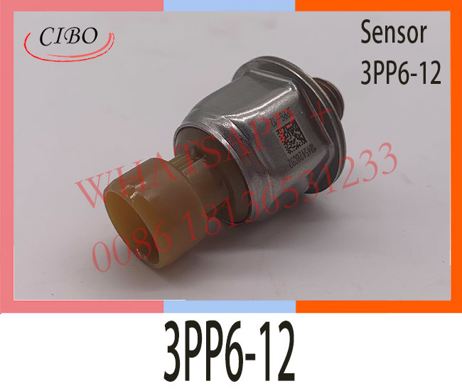 3PP6-12 Diesel Engine Fuel Pressure Sensor 1845428C92 4C3Z9F838A For Truck Fords 04-07 6.0L 3pp612