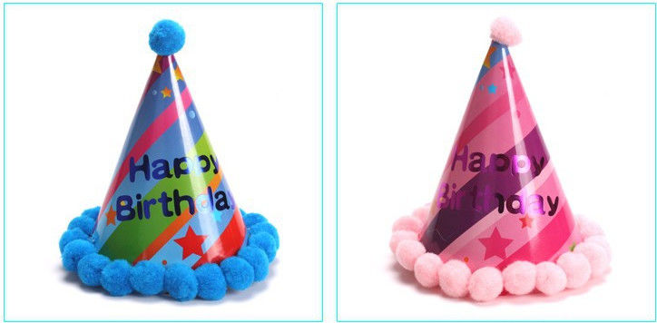 Party decorated hat, children's festive hat