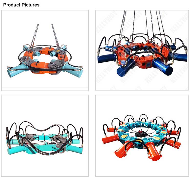 Color Customized Pile Cutting Pile Breaker Machine for 1460-1970mm dia