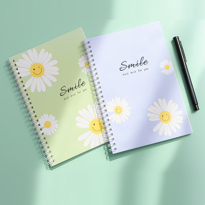Self-Adhesive Custom Logo Spiral Notebook for Work Business Travel Journal Popular