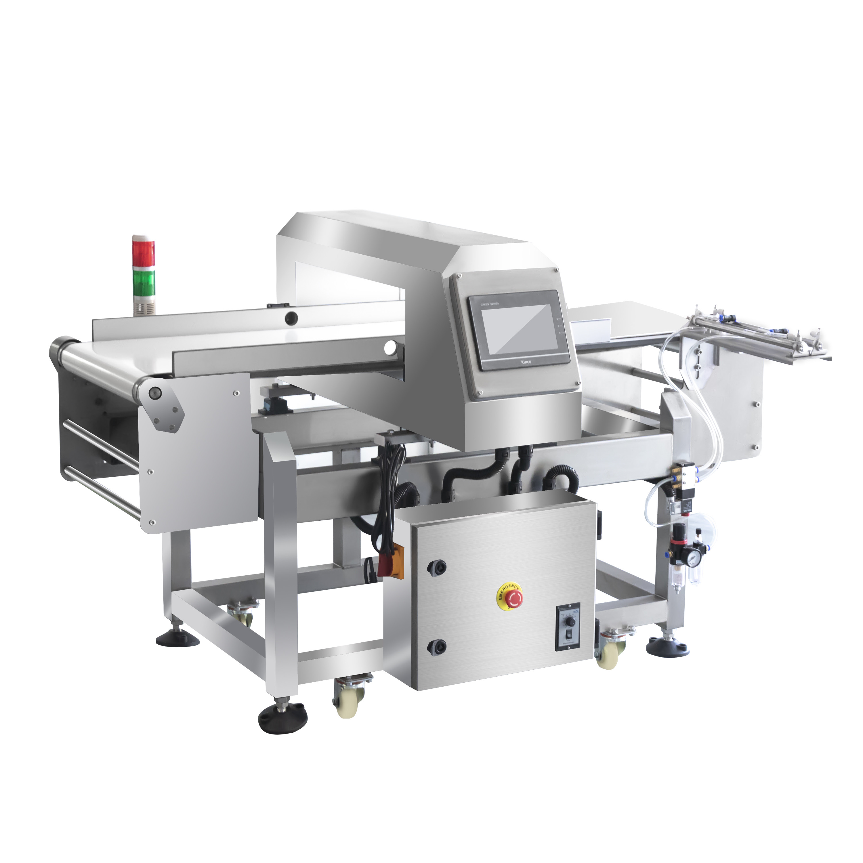 Touch Screen Aluminum Foil Packaging Metal Detector Food Production Line Detector Fine Particle Metal Detector